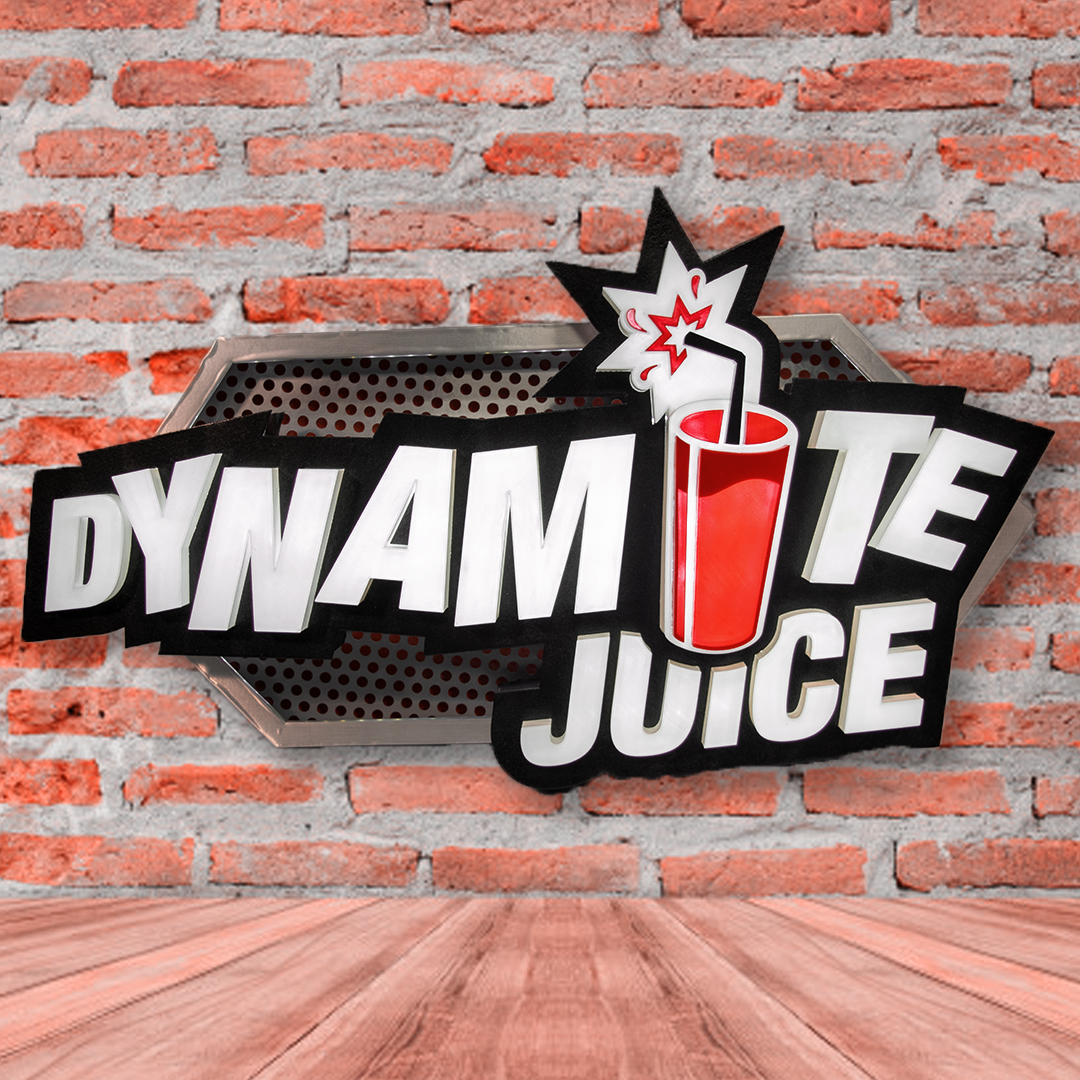 Dynamite Juice Sign